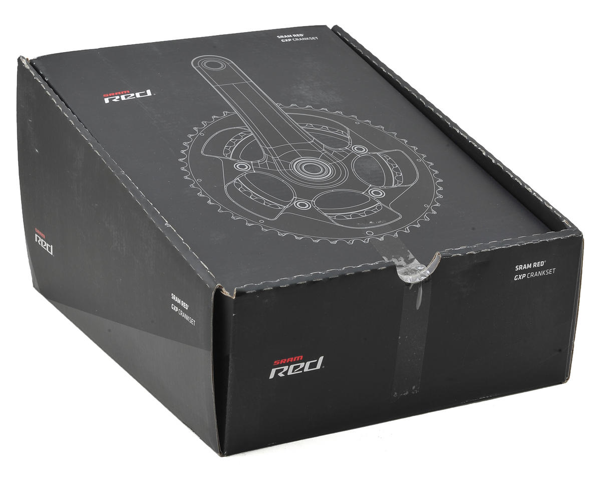 SRAM Red Crankset (Black) (2 x 11 Speed) (GXP Spindle) (C2) (172.5mm) (52/36T)