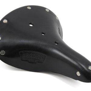 Brooks B17 Women’s Saddle (Black) (Black Steel Rails) (177mm)