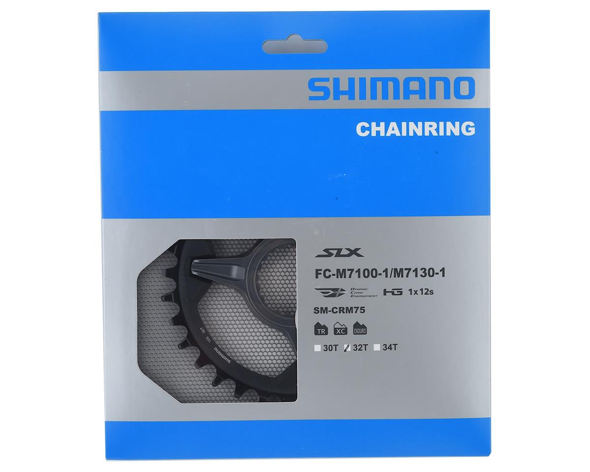 Shimano SLX SM-CRM75 Direct Mount Chainring (Black) (1 x 12 Speed) (Single) (32T) (3mm Offset/Boost)