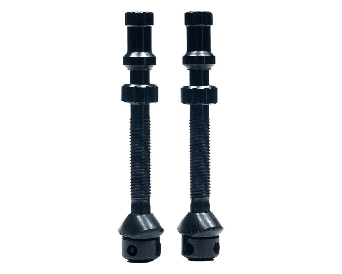 Stan’s Exo-Core Tubeless Valve Stems (Black) (Pair) (43mm)