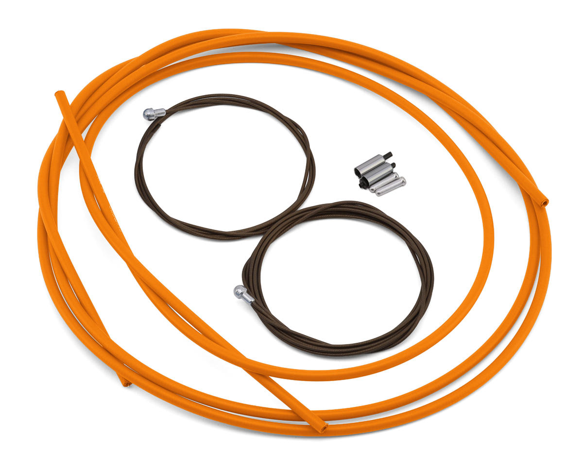 Shimano Dura-Ace BC-9000 Road Brake Cable Set (Orange) (Polymer-Coated) (1.6mm) (1000/2000mm)