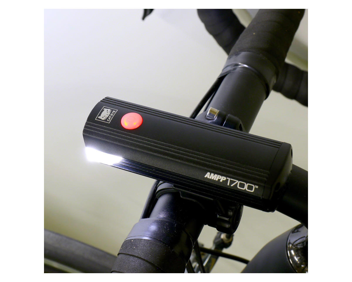 CatEye AMPP1700 Headlight (Black) (1700 Lumens) (USB Rechargeable)
