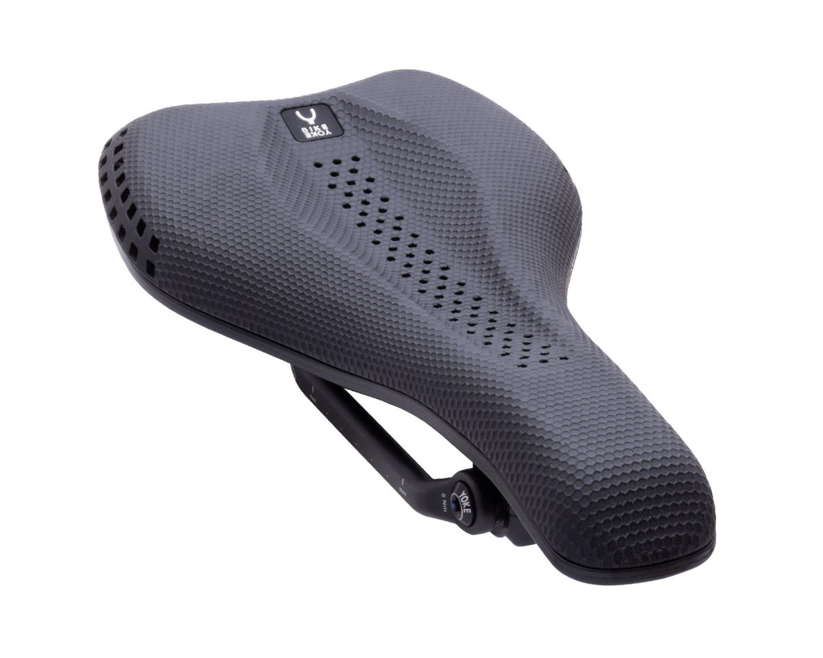 Bike Yoke Sagma 3D Carbon Saddle (Black) (130mm)