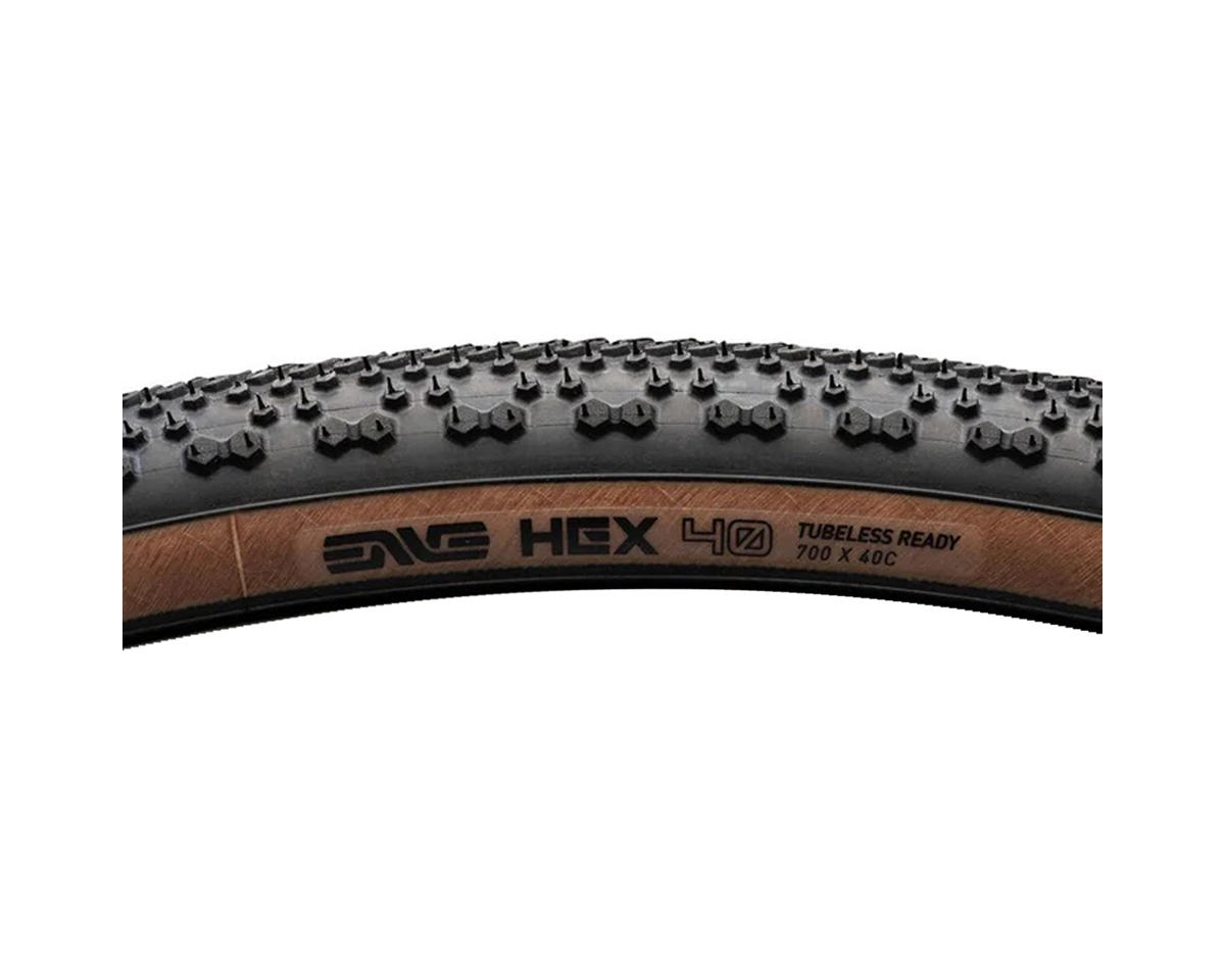 ENVE Hex Carapace Gravel Tires (Black/Tanwall) (700c) (40mm) (Tubeless)