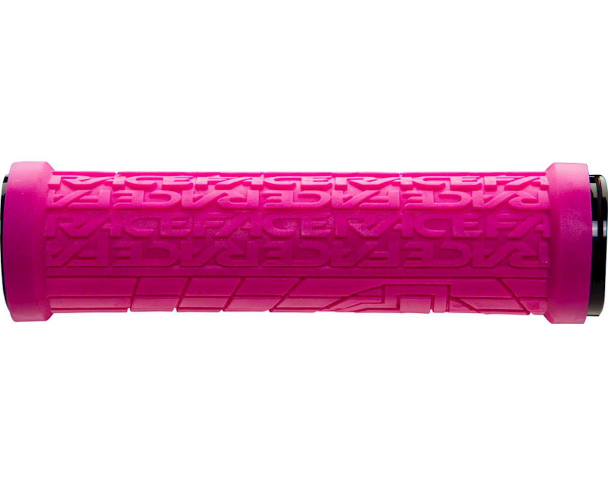 Race Face Grippler Lock-On Grips (Magenta) (30mm)