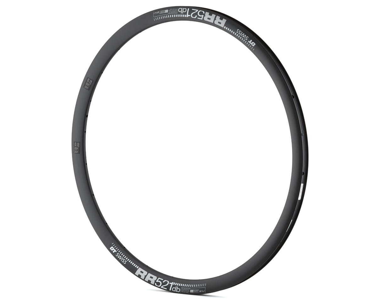 DT Swiss RR 521 Disc Rim (Black) (24H) (Presta) (700c) (Tubeless)