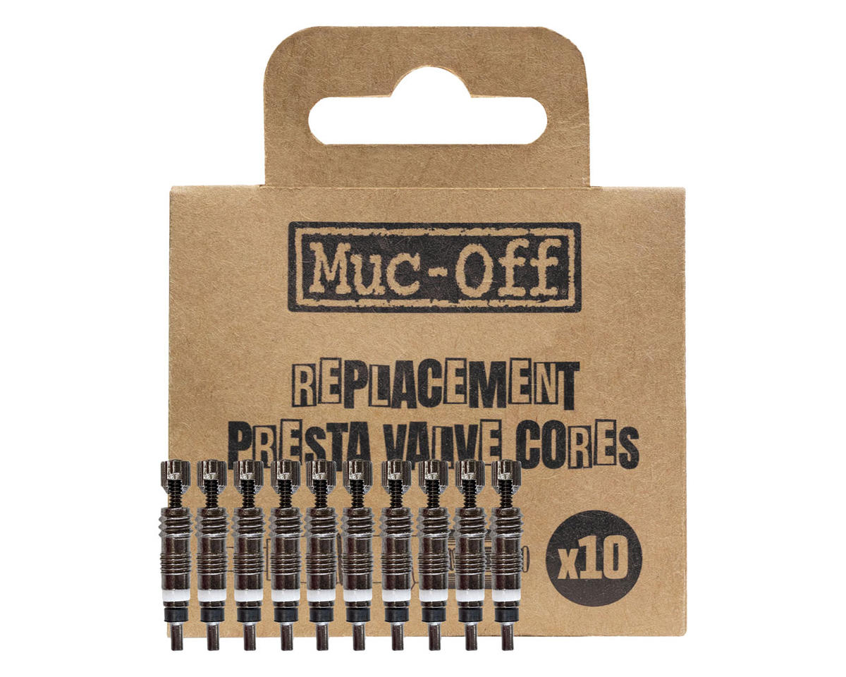 Muc-Off Tubeless Valve Box Refill (Black Valve Core) (Pack of 10)