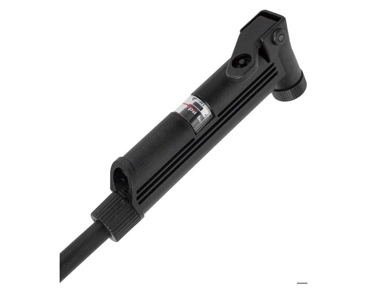 Topeak Mini Morph G Pump (Black) (Gravel) (160psi) (w/Gauge)
