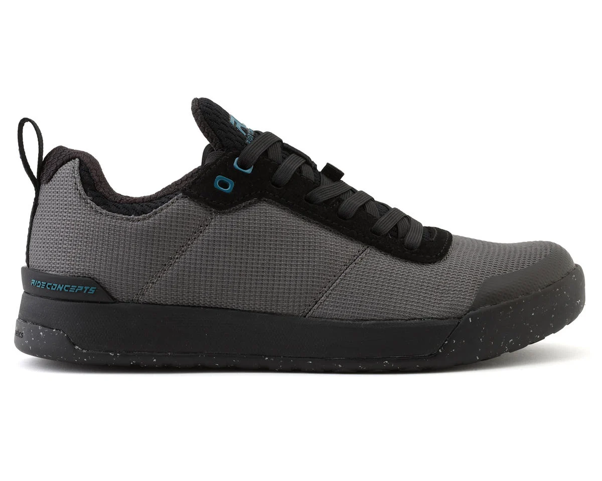 Ride Concepts Women’s Accomplice Flat Pedal Shoes (Charcoal/Tahoe Blue) (9.5)