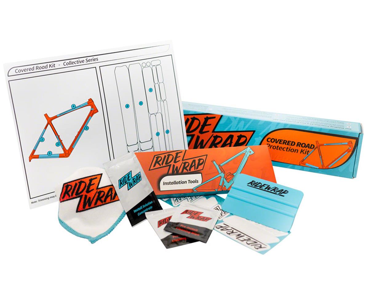 RideWrap Covered Road & Gravel Frame Protection Kits (Road/Gravel Kit) (Matte)