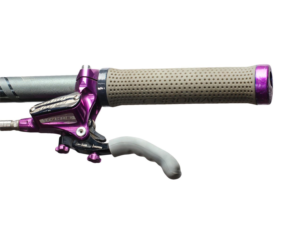 Miles Wide Sticky Fingers 2.0 Brake Lever Covers (Grey)