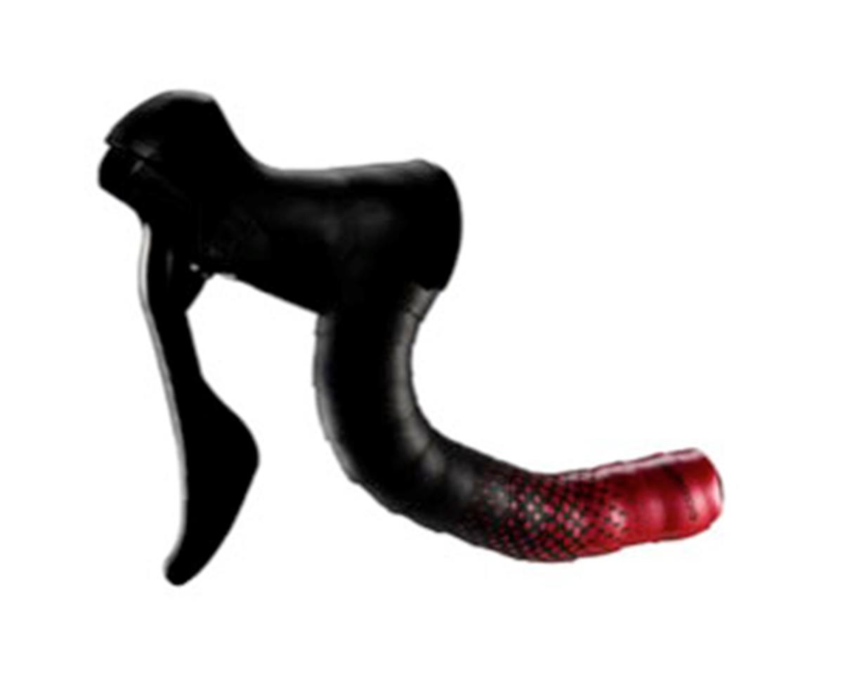 Ciclovation Advanced Leather Touch Handlebar Tape (Fusion Dot Black/Red)