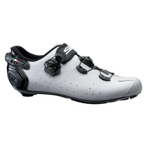 Sidi Men’s Wire 2S Road Shoes (White/Black) (43)