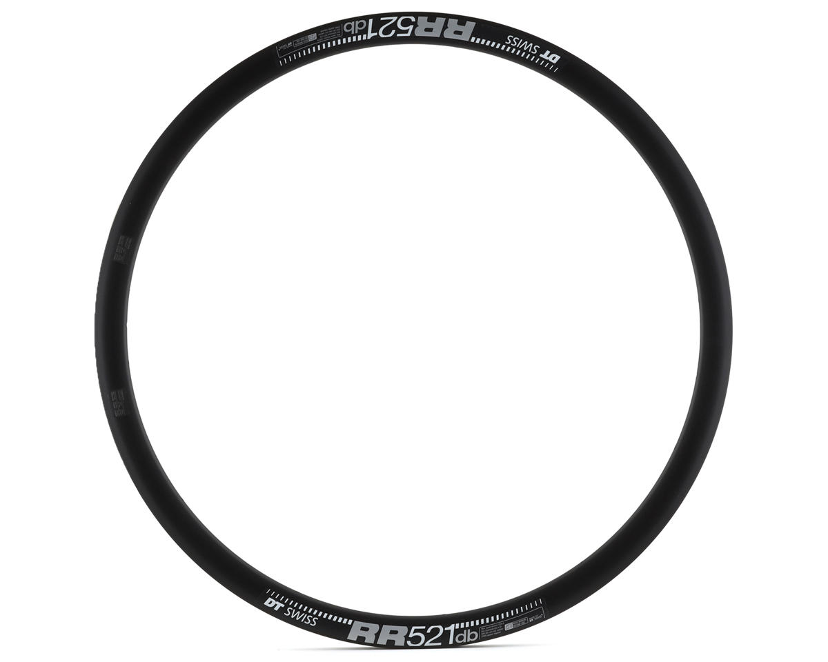 DT Swiss RR 521 Disc Rim (Black) (24H) (Presta) (700c) (Tubeless)