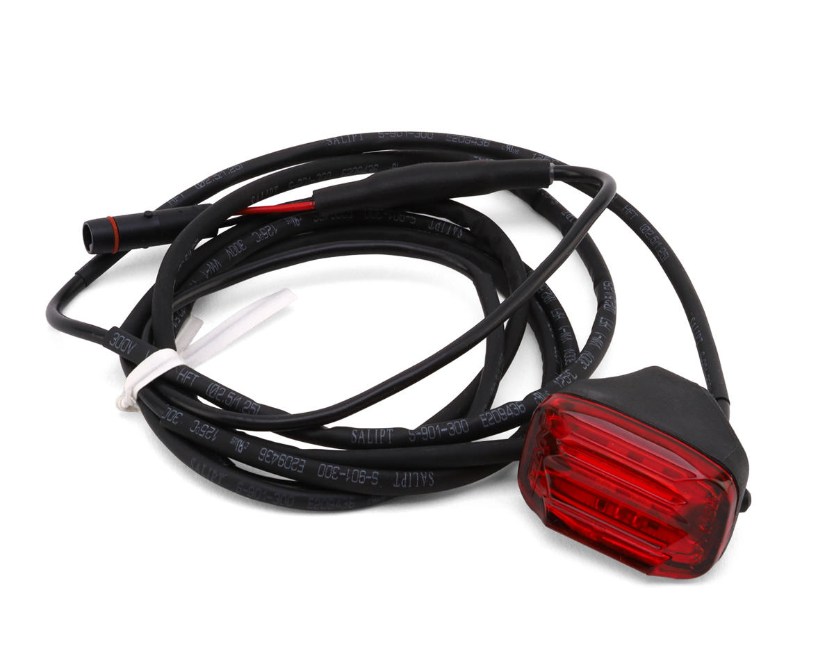 Specialized Lezyne STVZO E-Bike Fender Tail Light Black) (w/ 1400mm Brose Motor Connector)