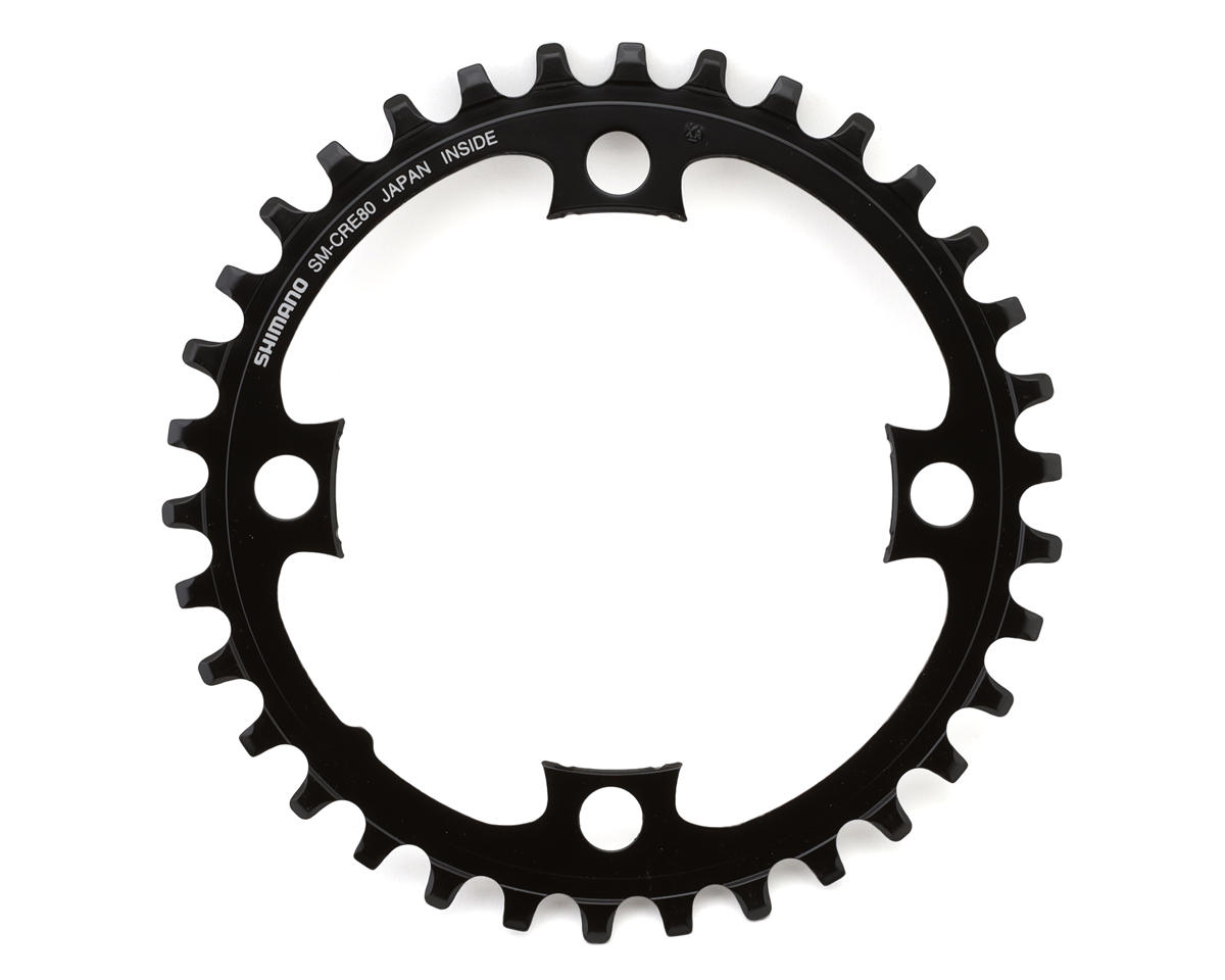 Shimano Steps SM-CRE80 Chainring (Black) (1 x 10/11 Speed) (Single) (34T)