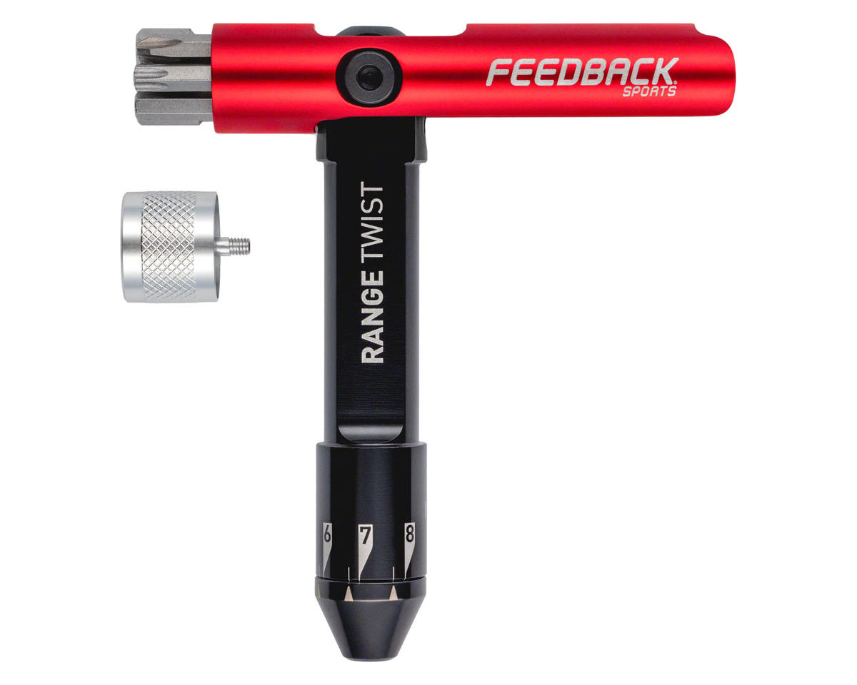 Feedback Sports Range Twist Torque Wrench (Black/Red) (2-8 Nm)