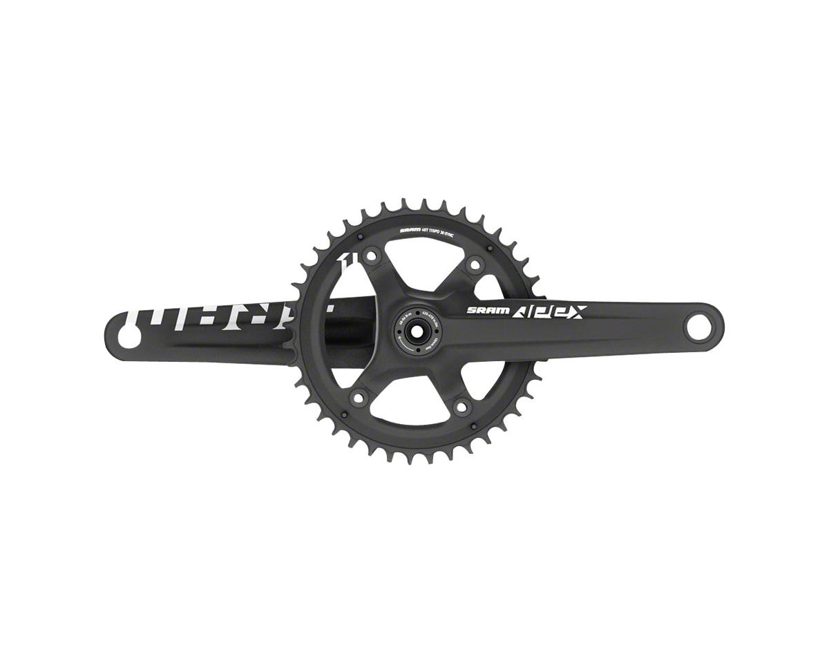 SRAM Apex 1 X-Sync Crankset (Black) (1 x 10/11 Speed) (GXP Spindle) (165mm) (42T) (110 Aymmetric BCD)
