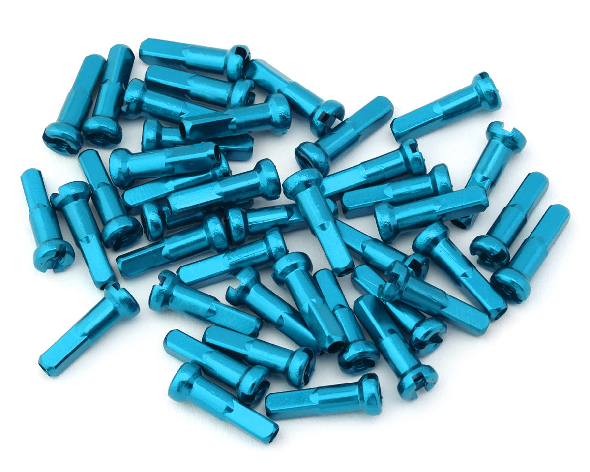 Merritt 14G Alloy Nipples (Light Blue) (Bag of 40)