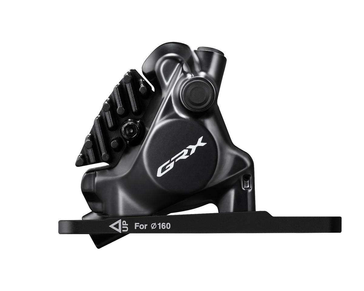 Shimano GRX BR-RX820 Disc Brake Caliper (Black) (Hydraulic) (Rear) (Flat Mount)
