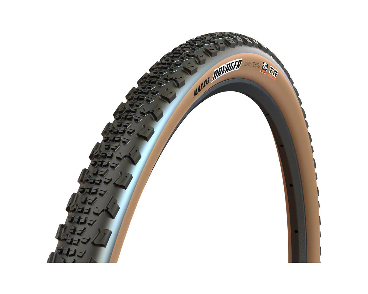 Maxxis Ravager Gravel Tire (Tubeless) (700c) (40mm) (EXO) (Tan Wall)