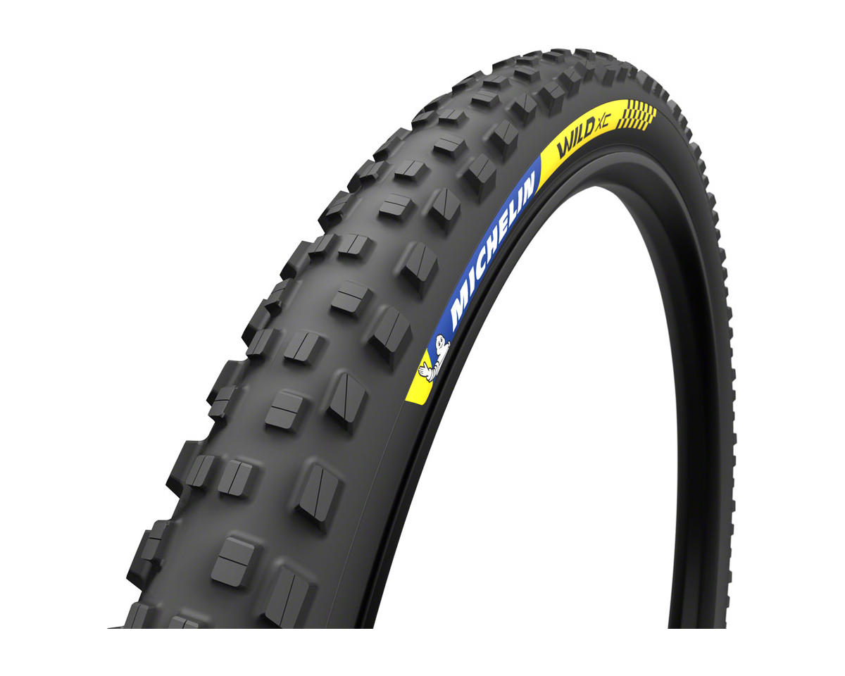 Michelin Wild XC Racing Mountain Tire (Black) (Tubeless) (29″) (2.25″) (Cross Shield2) (2×150 TPI)