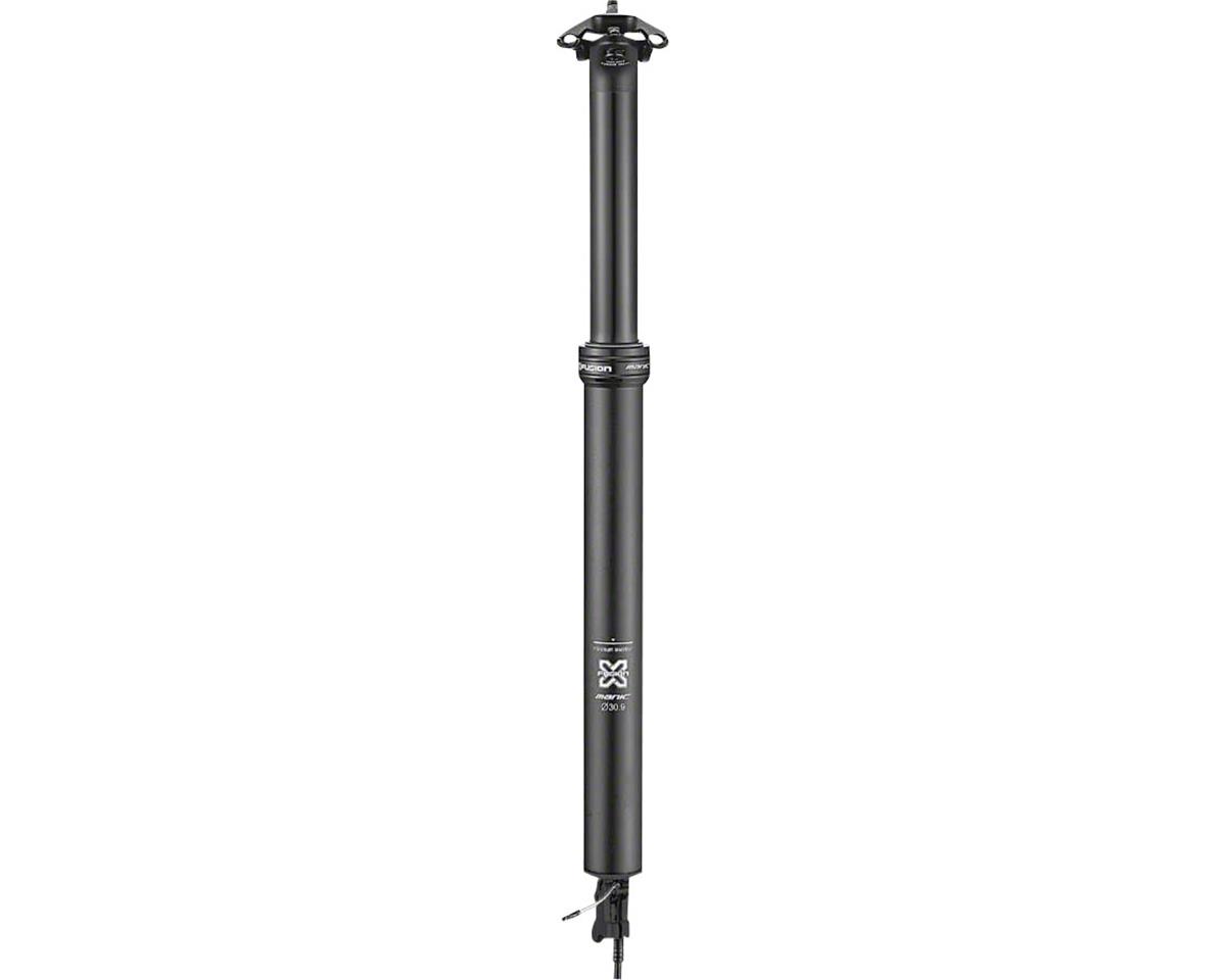 X-Fusion Shox Manic Dropper Seatpost (Black) (30.9mm) (361mm) (125mm)