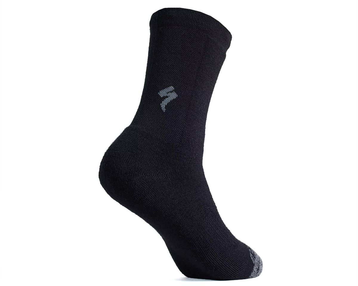 Specialized Merino Deep Winter Tall Socks (Black) (S)