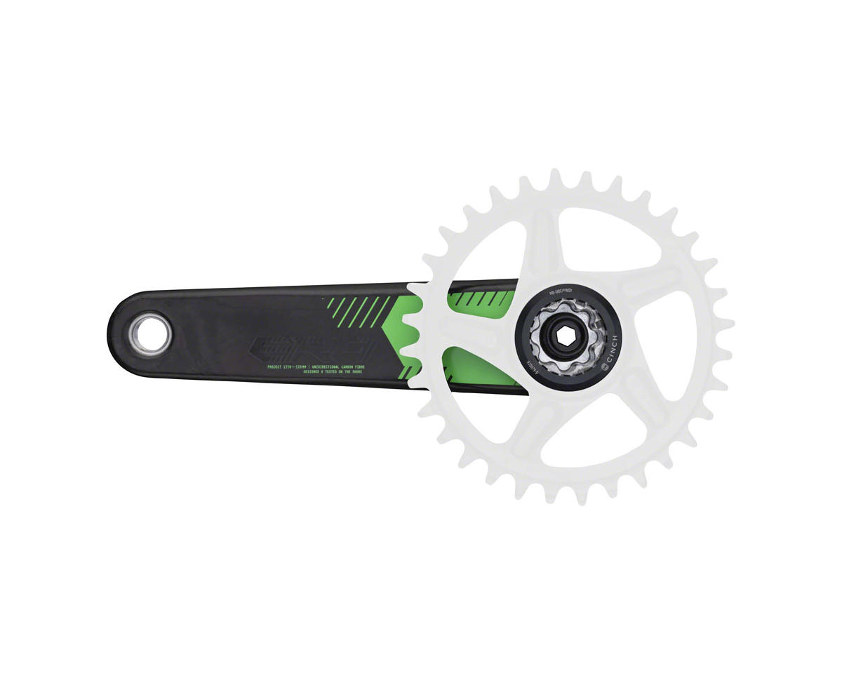 Race Face Era Cinch Carbon Crankset (Green) (10-12 Speed) (30mm Spindle) (170mm) (Direct Mount) (Boost)