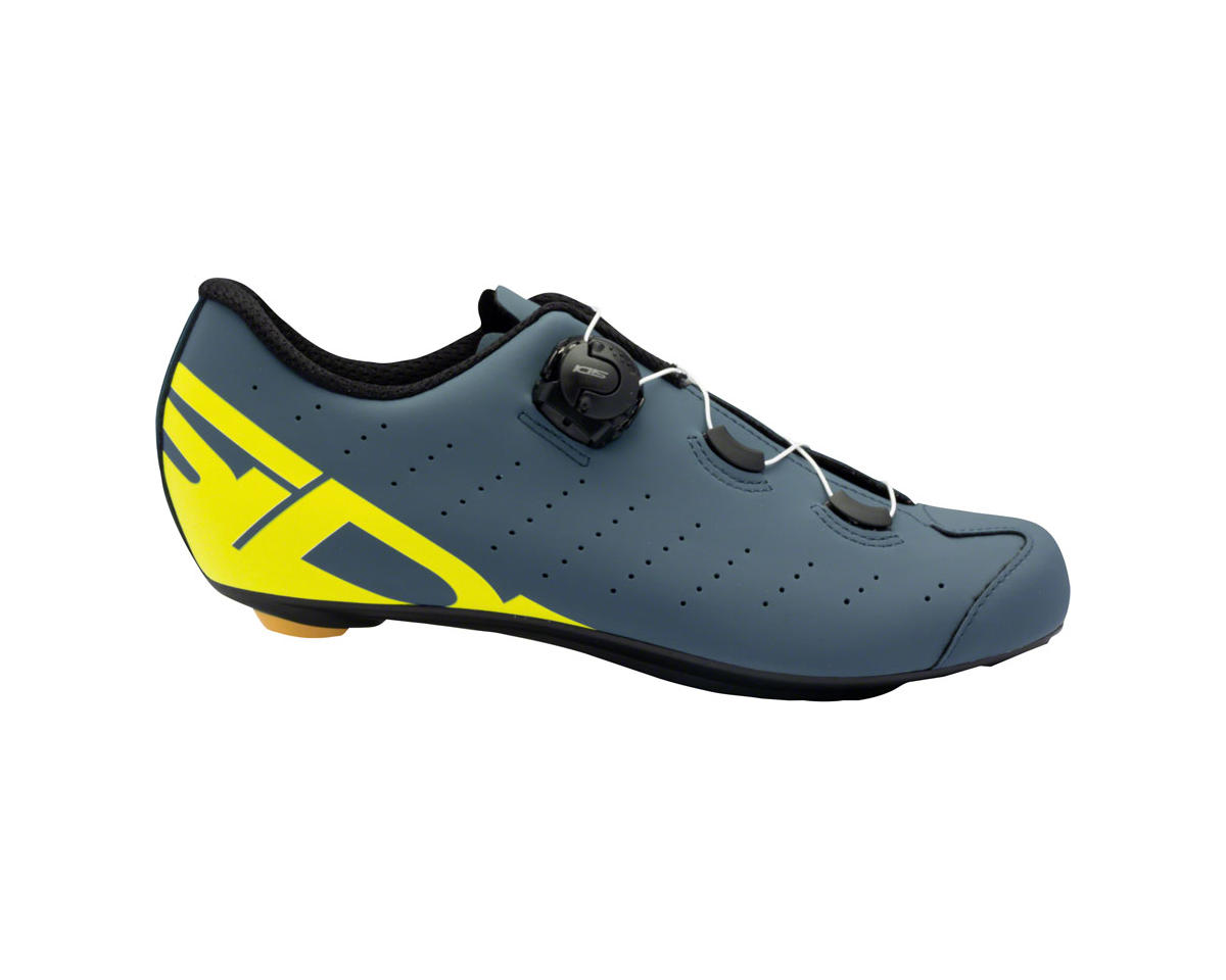 Sidi Men’s Fast 2 Road Shoes (Blue/Yellow) (38.5)