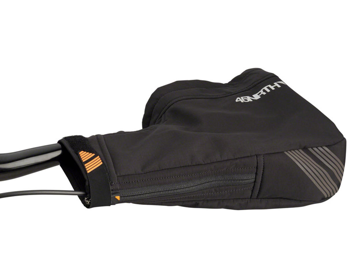 45NRTH Draugenklaw Flat Bar Pogies (Black)
