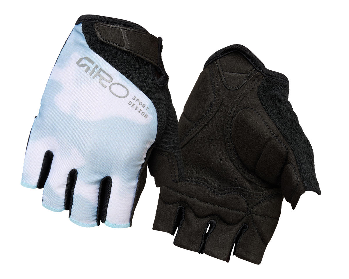 Giro Women’s Jag’ette Short Finger Gloves (Sky Blue Pulse) (L)