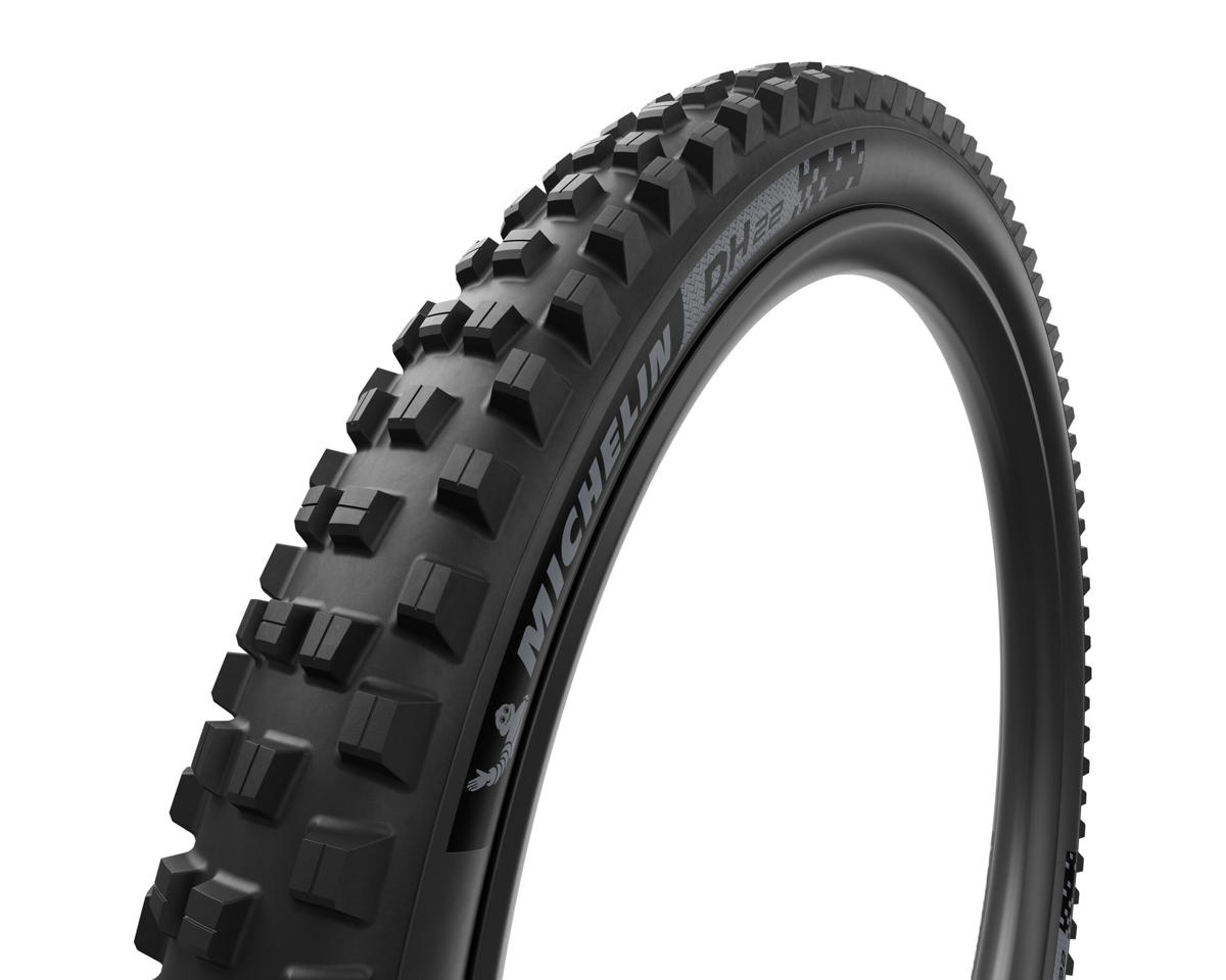 Michelin DH22 Mountain Tire (Black) (Tubeless) (27.5″) (2.4″) (DARK Logo)