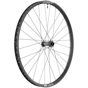 DT Swiss E 1900 Spline Front Wheel (Black) (15 x 110mm) (29″) (Tubeless) (6-Bolt)