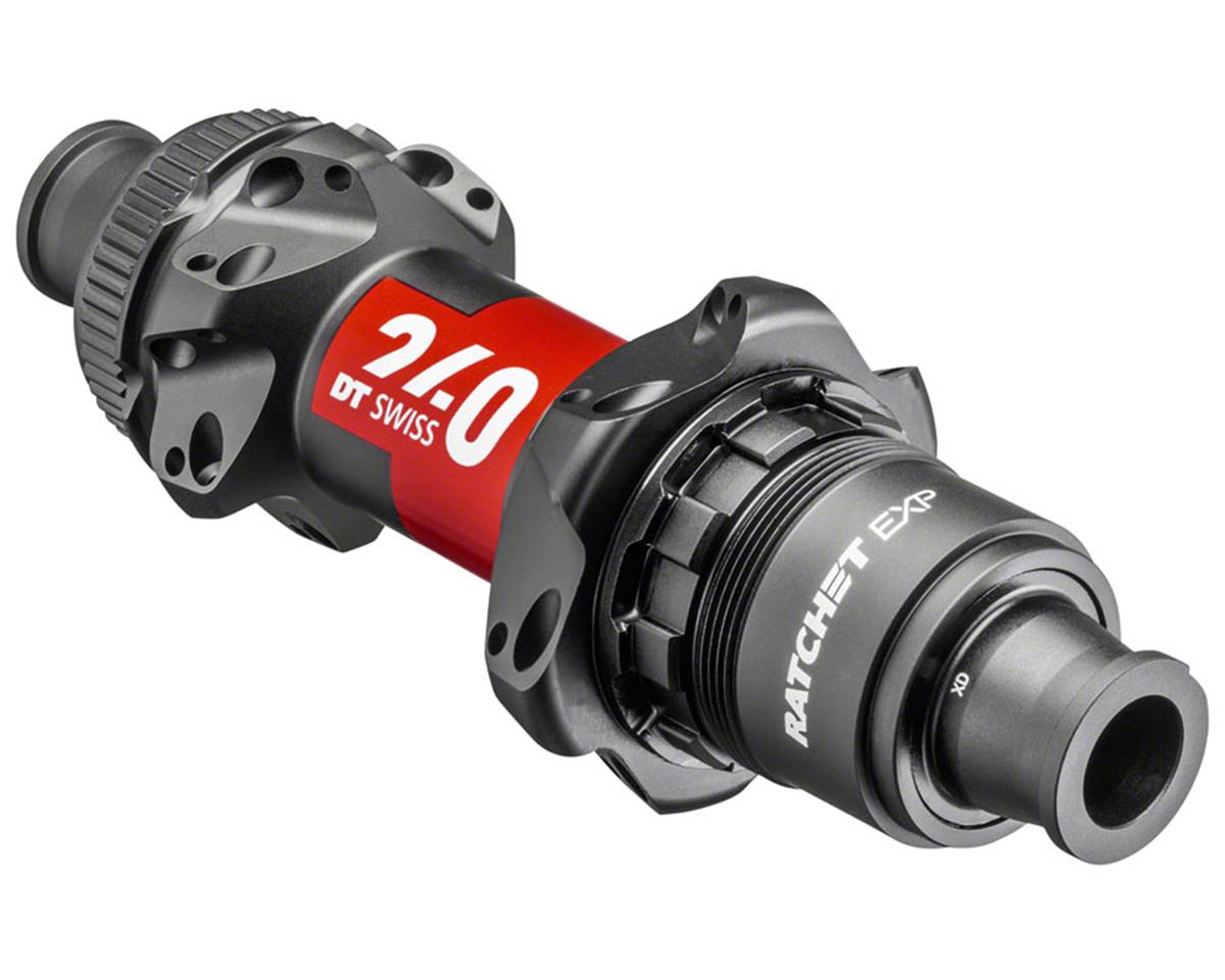 DT Swiss 240 Disc Brake Hubs (Black/Red) (Centerlock) (SRAM XDR) (Rear) (12 x 142mm) (24H) (Straight Pull)