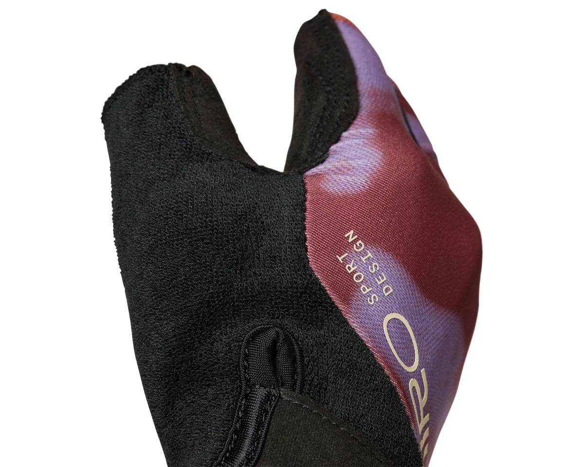 Giro Women’s Jag’ette Short Finger Gloves (Maroon Pulse) (M)