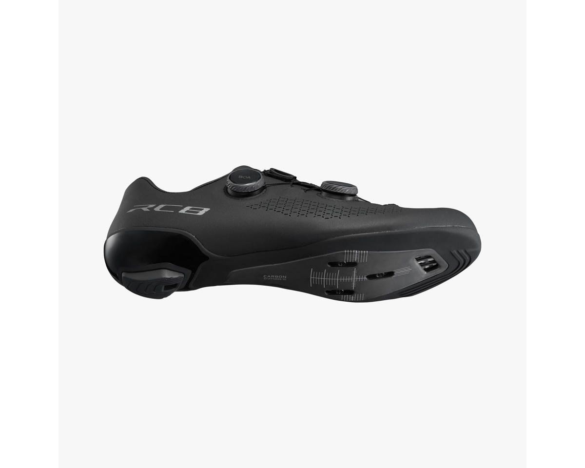 Shimano SH-RC810 Road Bike Shoes (Black) (41) (Wide)
