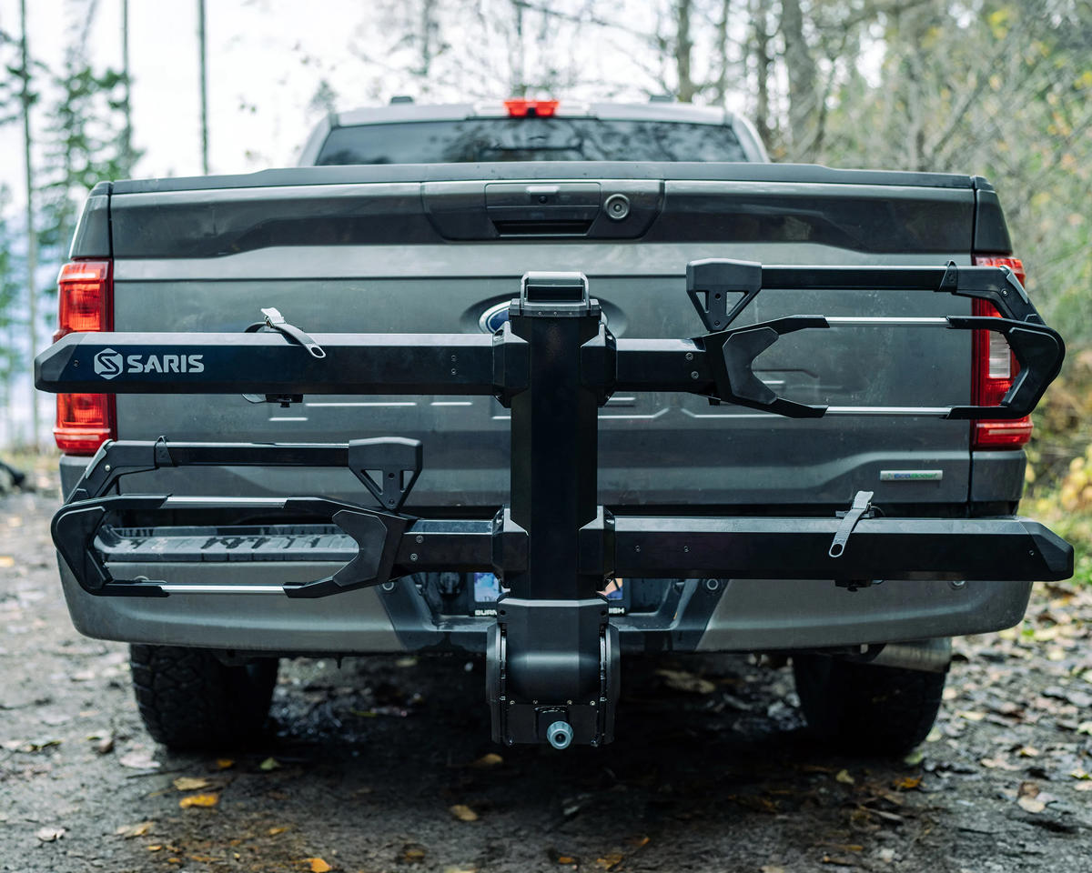 Saris Edge Hitch Bike Rack (Black) (2 Bikes) (2″ Receiver)
