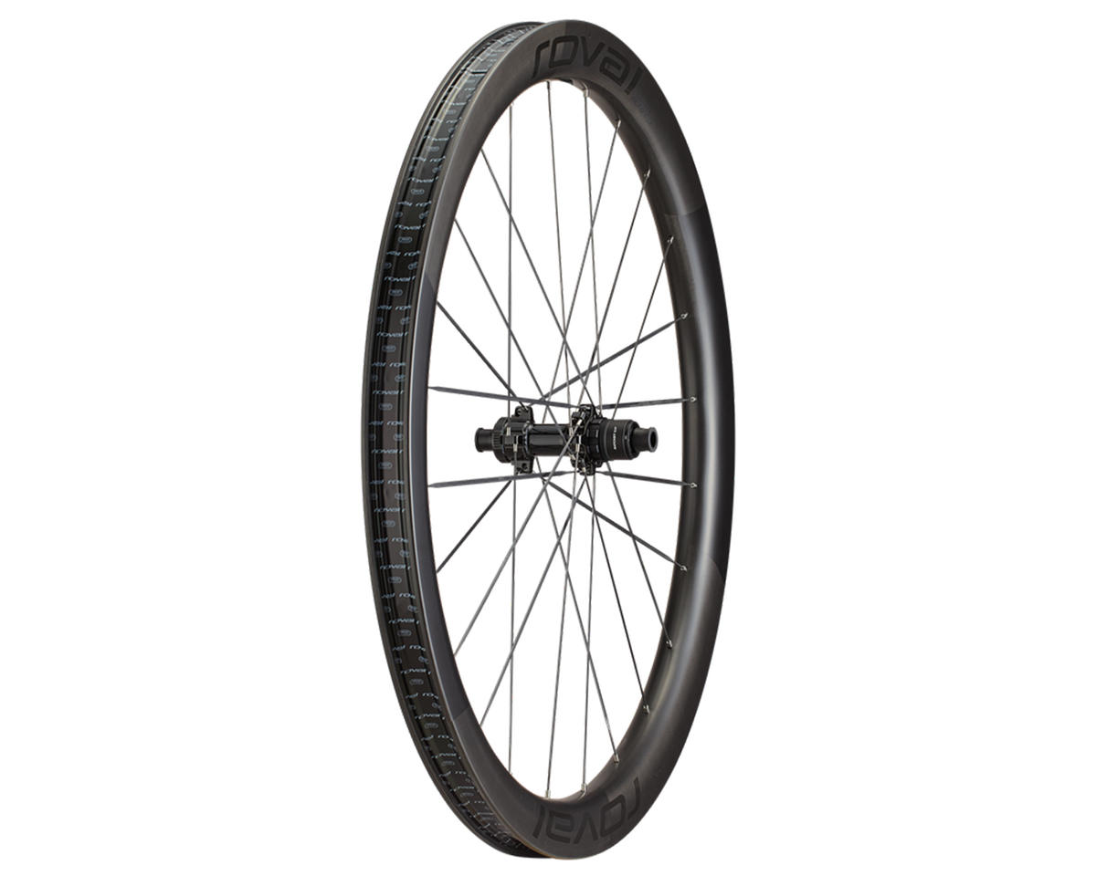 Specialized Roval Terra Aero CLX Gravel Wheel (Satin Carbon/Gloss Black) (Rear) (700c) (Centerlock) (Tubeless)