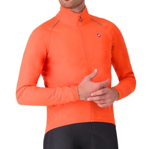 Castelli Emergency 3 Rain Jacket (Brilliant Orange) (S)