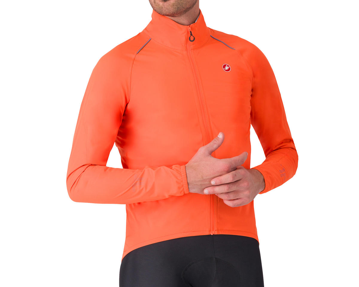 Castelli Emergency 3 Rain Jacket (Brilliant Orange) (S)