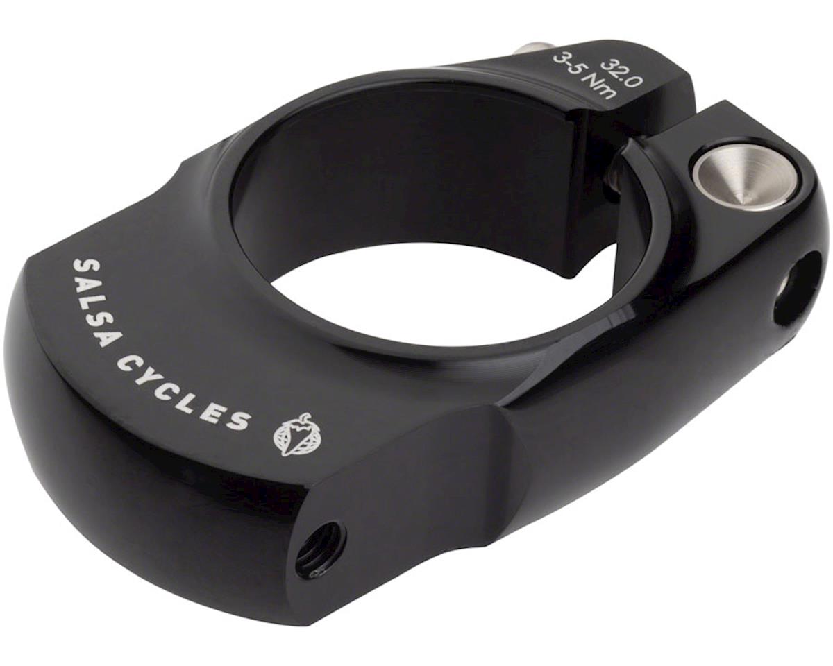 Salsa Rack-Lock Seat Collar (Black) (32.0mm)