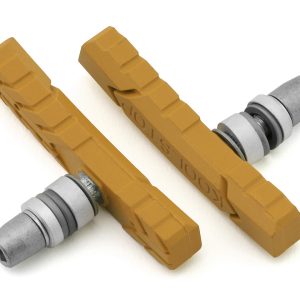 Kool Stop All Terrain Brake Pads (Yellow) (Threaded) (1 Pair)