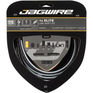 Jagwire 1x Elite Link Shift Cable Kit (Black) (For SRAM/Shimano) (w/Polished Ultra-Slick Cable)