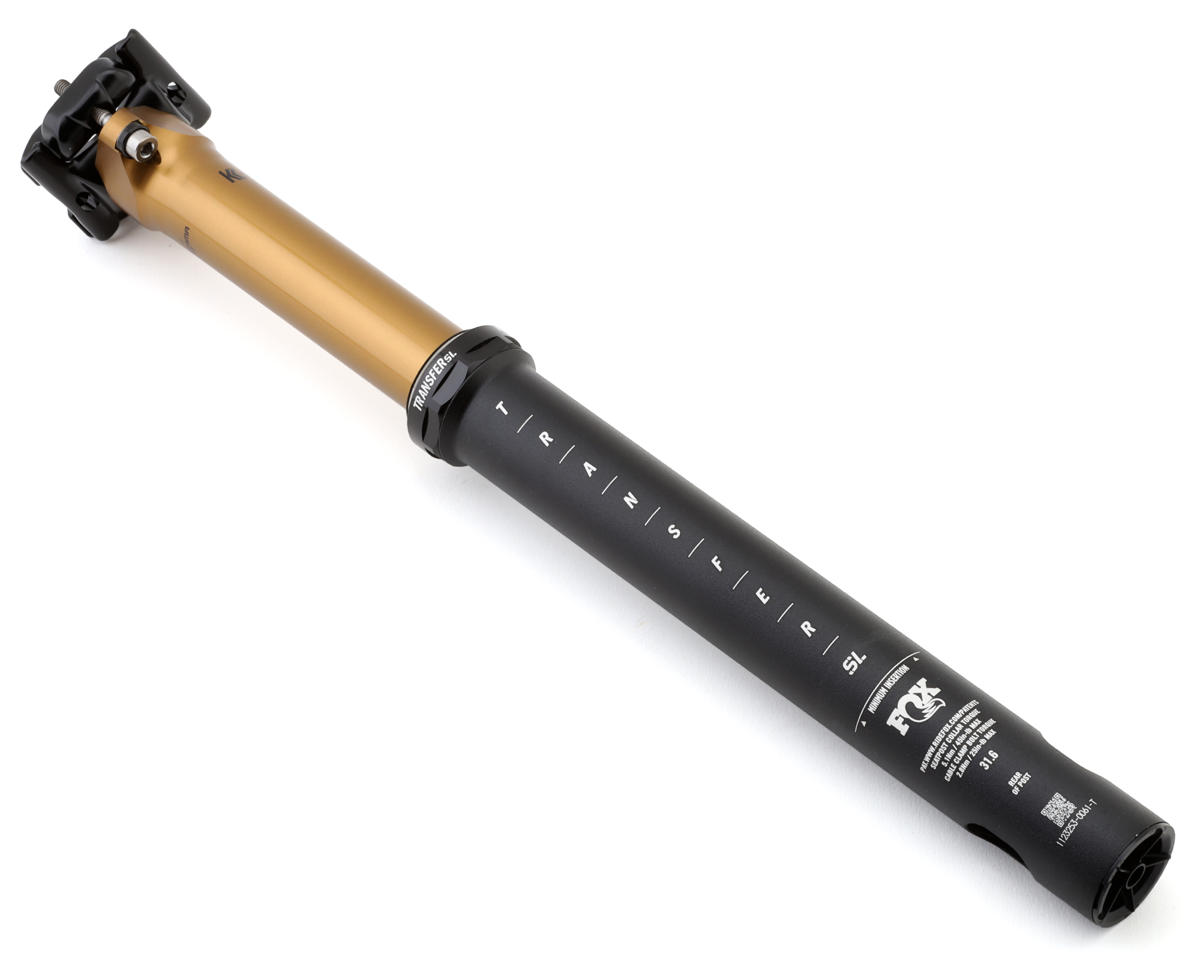 Fox Suspension Transfer SL Factory Dropper Seat Post (Kashima Coating) (31.6mm) (380mm) (100mm) (Internal Routing) (Remote Not Included)
