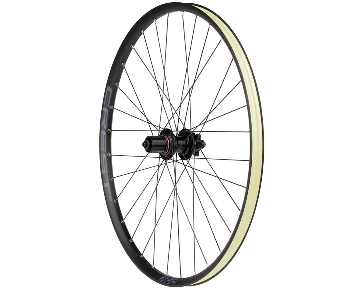 Stan’s Crest S2 Rear Wheel (Black) (Shimano HG) (QR x 135mm) (26″) (6-Bolt) (Tubeless)