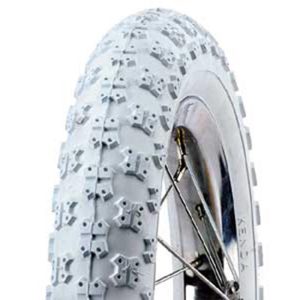 Giant Comp III Style Tire (White) (12/12.5″) (2.125″) (203 ISO) (Wire)