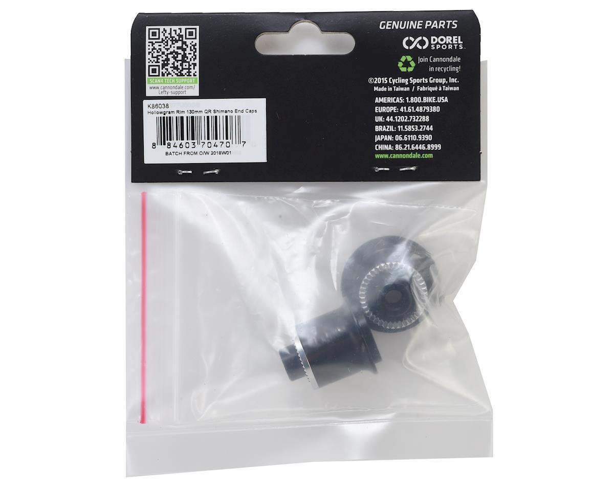 Cannondale Hollowgram End Caps (Rear) (Quick Release) (130mm) (Shimano) (Hollowgram 35 Si/SL Rim)
