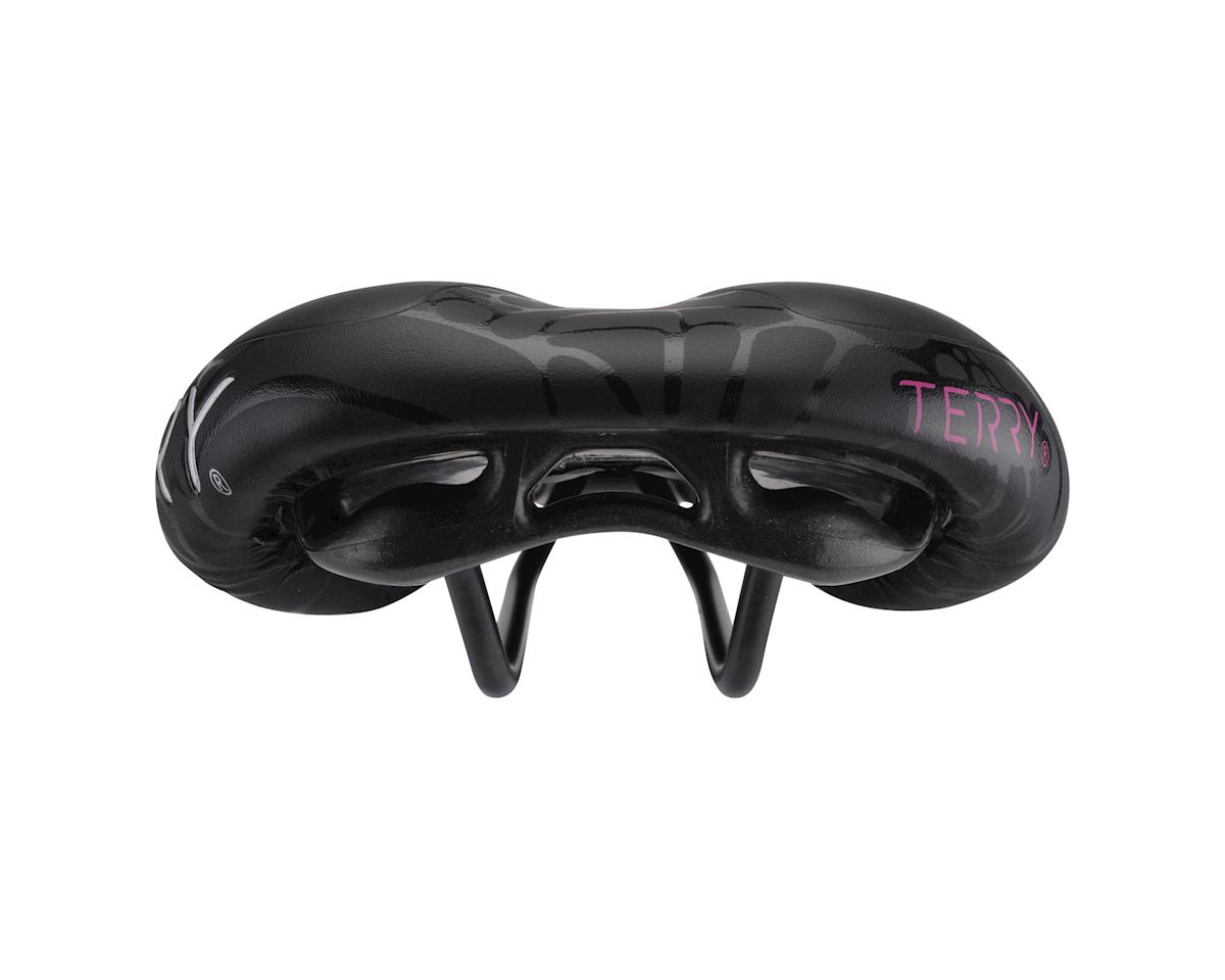 Terry Women’s Butterfly Chromoly Gel Saddle (Black) (FeC Alloy Rails) (155mm)