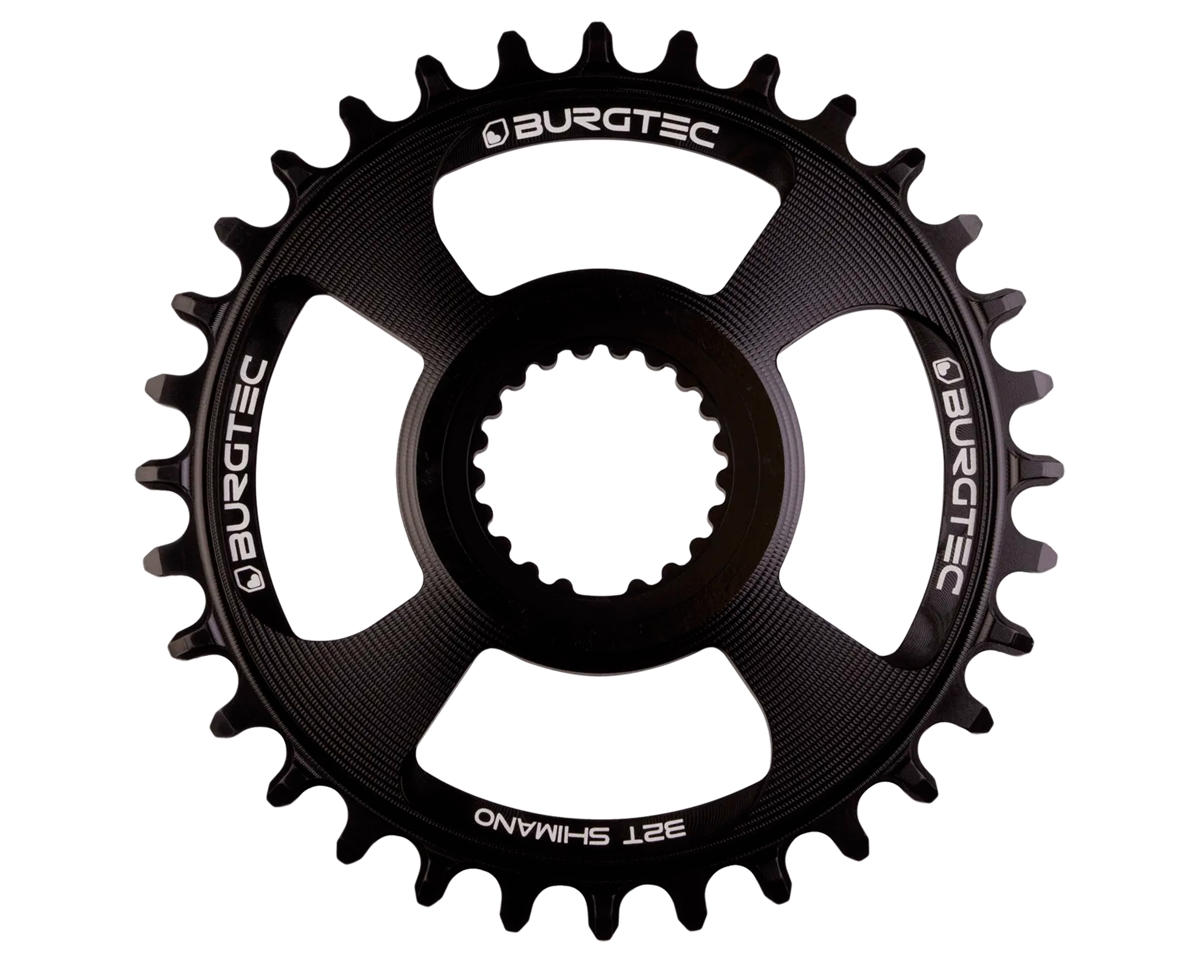 Burgtec Shimano Direct Mount Thick Thin Chainring (Black) (28T)